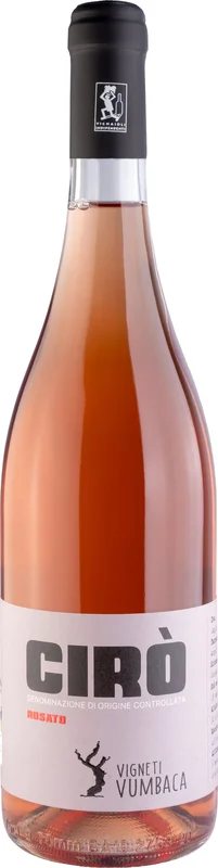 VumbacaGiuseppeCiroDOCRosatoOrganic202375cl