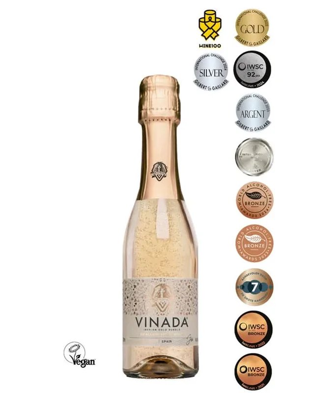 VinadaSparklingGold200mlPiccoloGift