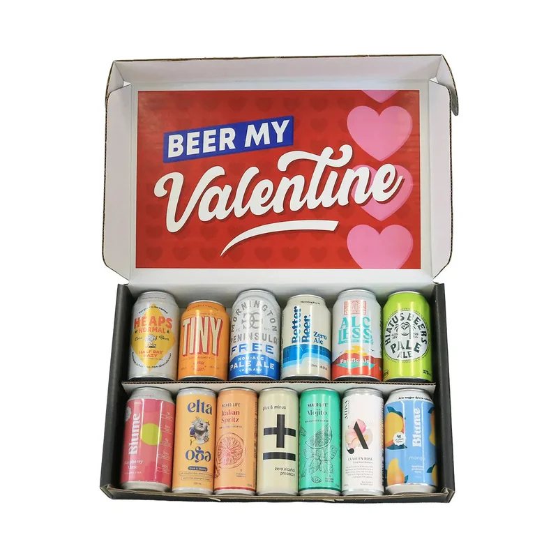 Valentine’s13Non-AlcoholicBeers&CocktailsGiftBox