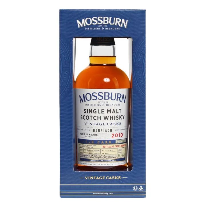 MossburnBenriachSingleCask2010(70cl,62.5%)