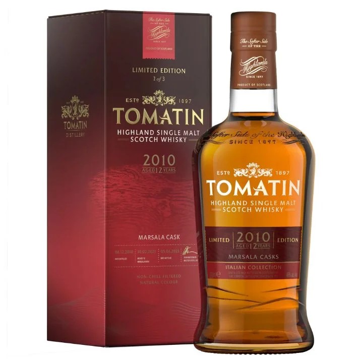 TomatinTheItalianCollection12YearOld–TheMarsalaEdition(70cl,46%)