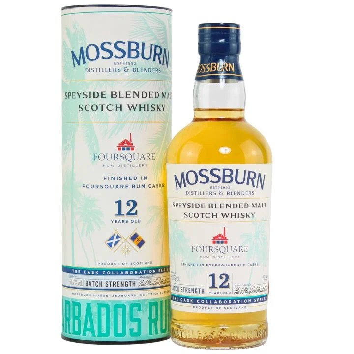 MossburnSpeyside12YOFoursquareRumCaskFinish(70cl,57.7%)