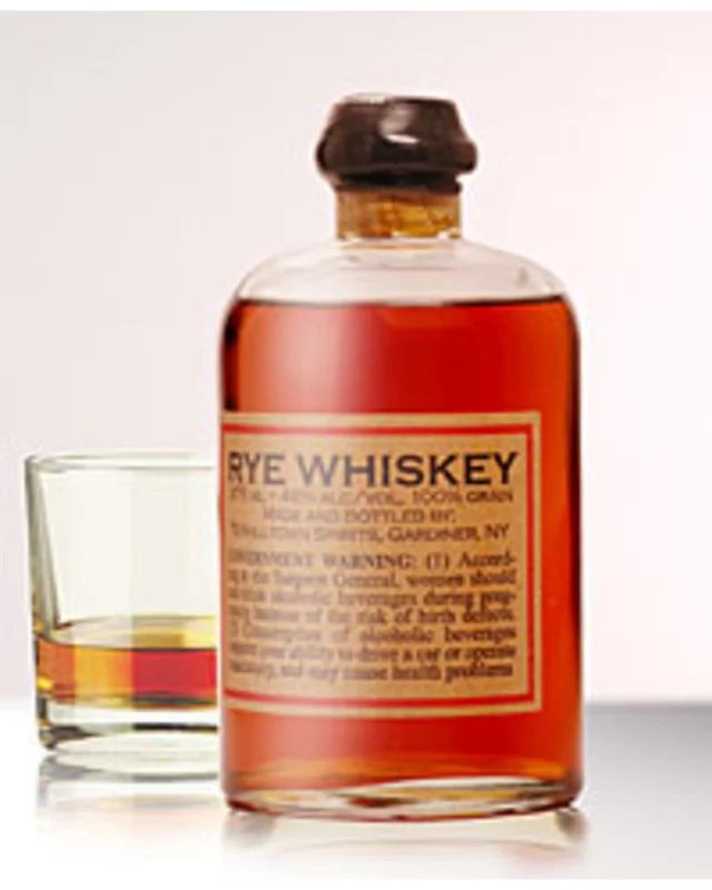 TuthilltownSpiritsGovernmentWarningRyeWhiskey(375ml)