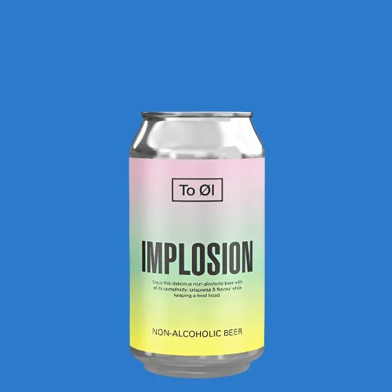 ToØlImplosionCloudyAlcoholFreePaleAle(0.3%ABV)