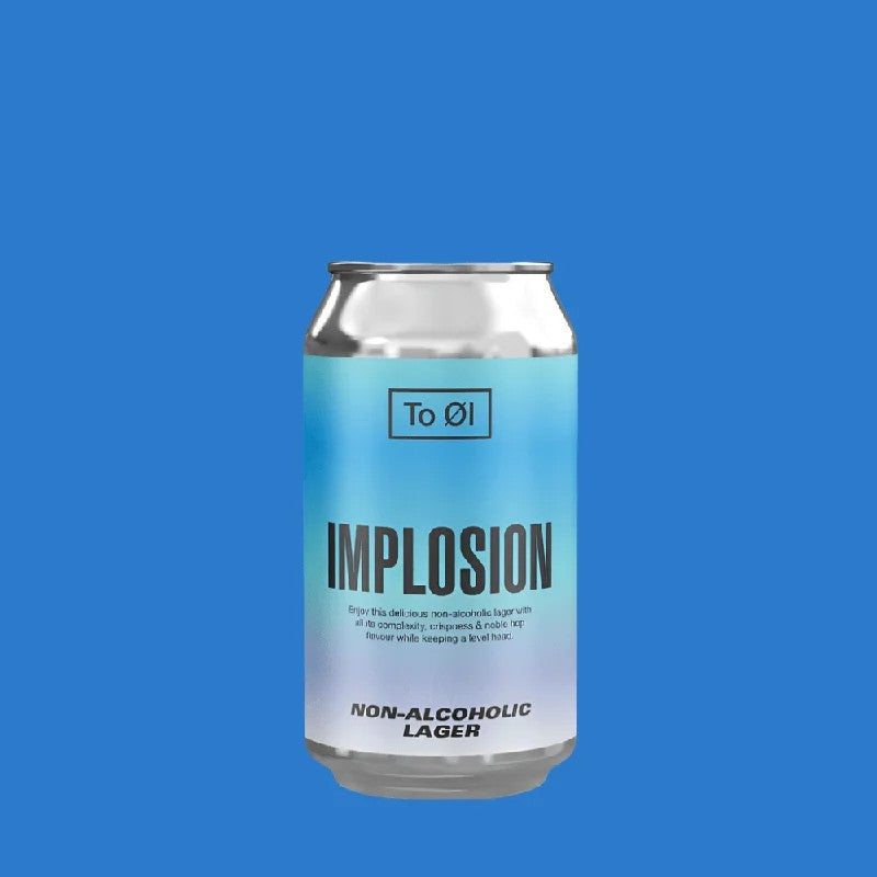 ToØlImplosionAlcoholFreeLager(0.5%ABV)
