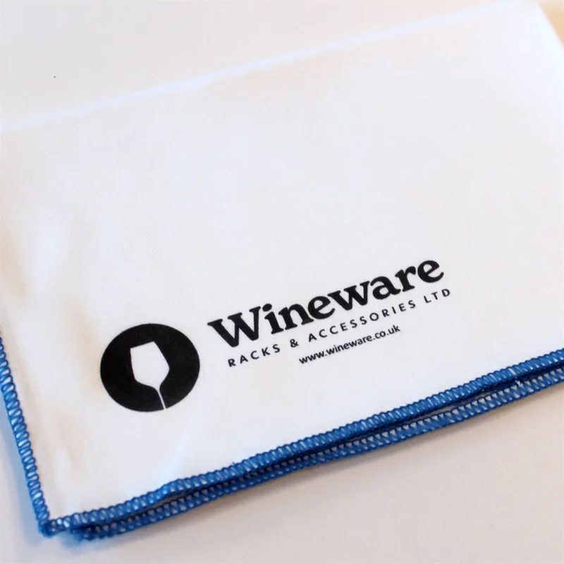 WinewareGlassCleaningPolishingClothMediumWhite/Blue