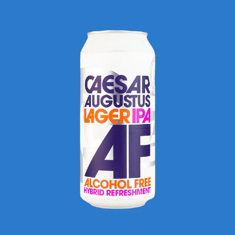WilliamsBrosBrew‘CaesarAF’AlcoholFreeLager/IPAHybrid(0.5%ABV)