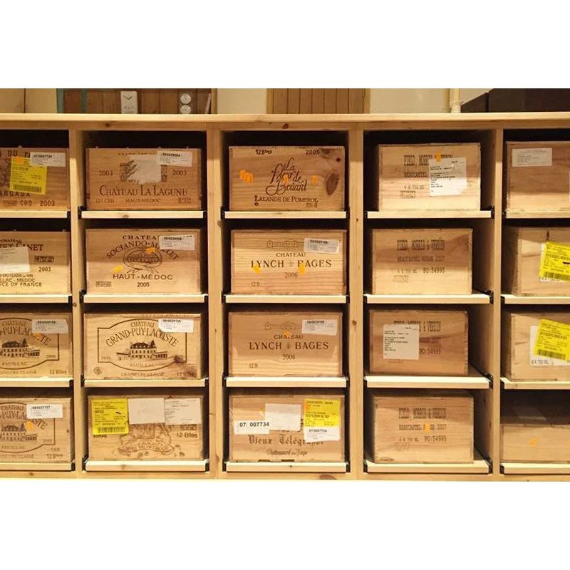 WoodenWineBottleCaseRack–4DrawerHigh