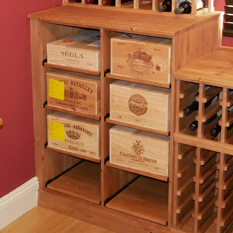 WoodenWineBottleCaseRack–8DrawerHigh