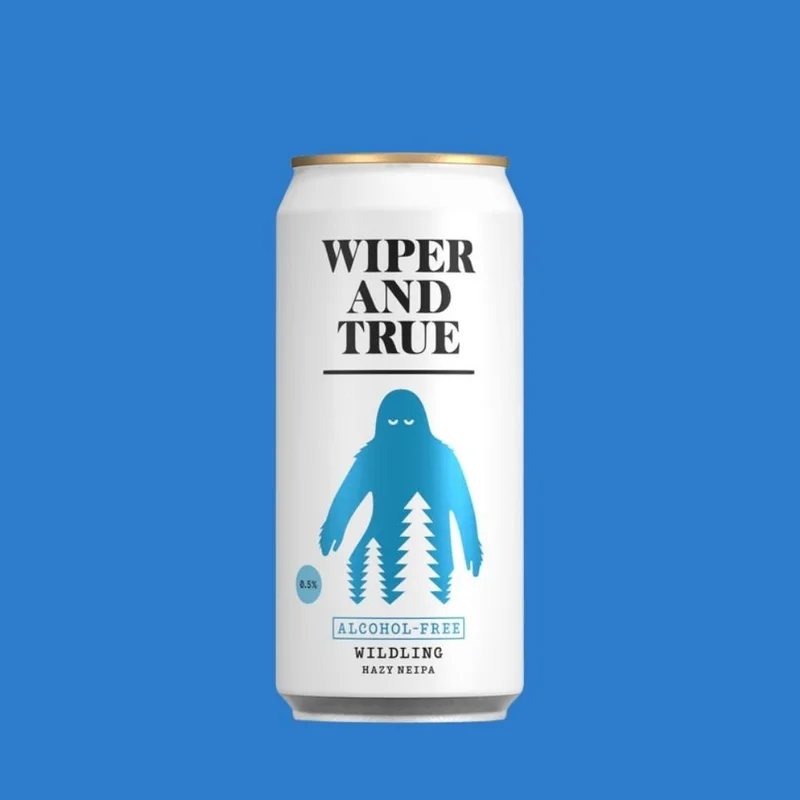 WiperandTrueWildlingAlcohol-FreeHazyNEIPA–0.0%ABV|JuicyCitrus&TropicalNotes