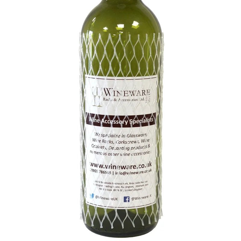 WineBottleProtectorSleevesMeshNetPolyethylene–Setof10