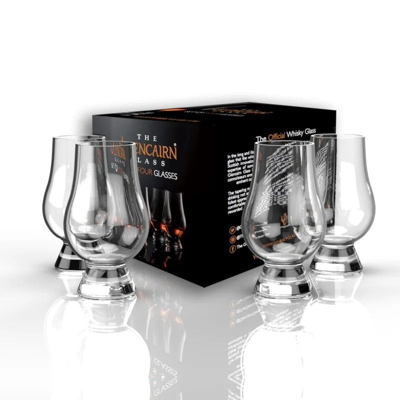 TheGlencairnOfficialWhiskyGlass–Setof4(PrintedGiftCarton)