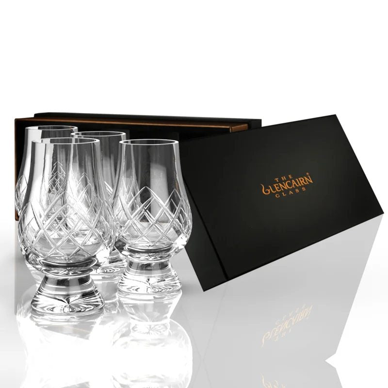 TheGlencairnOfficialCutCrystalWhiskyGlass–Setof4(PresentationBox)