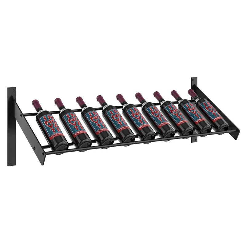 VintageViewEvolutionWallMountedWineWall–9BottlePresentationWineRack