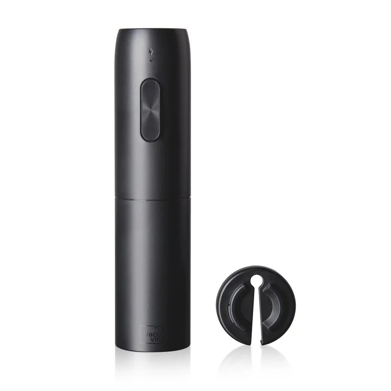VacuVinElectricCorkscrew&WineOpener–Black