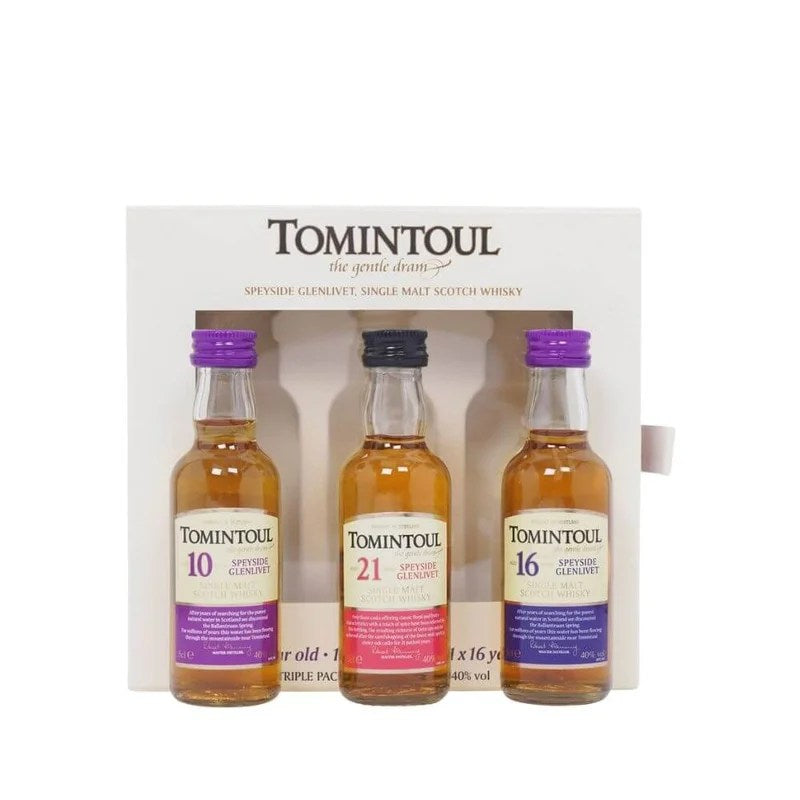 TomintoulTastingGiftPack10yo,16yo,21yo3x5cl