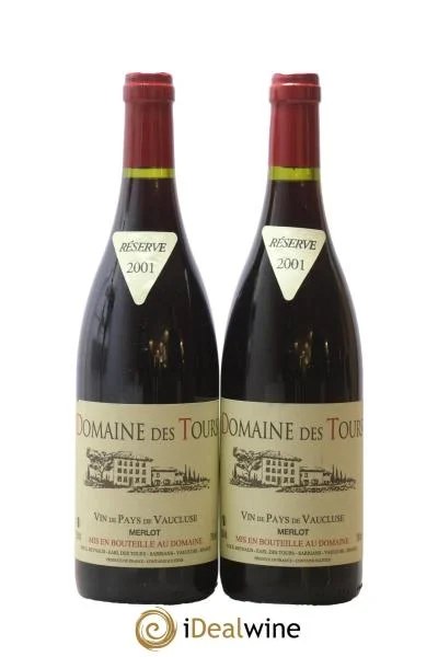 VaucluseDomainedesToursMerlotEmmanuelReynaud2001