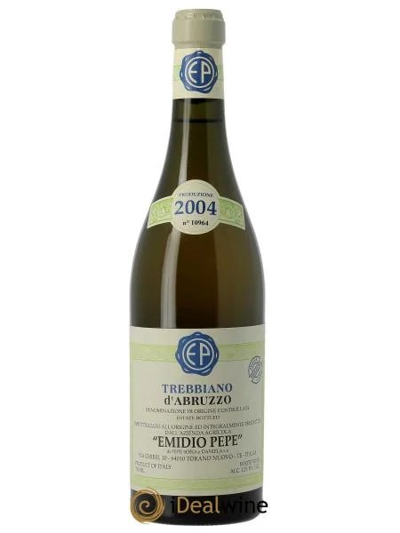 Trebbianod’AbruzzoDOCRiservaVecchieVitiEmidioPepe2004