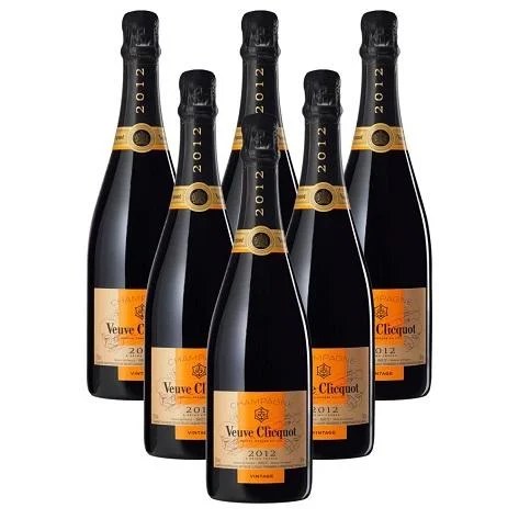 VeuveClicquot2012/20156ChampagneCase