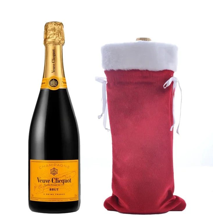 VeuveClicquotYellowLabelBrut+VelvetHolidayWineGiftBag(750ml)