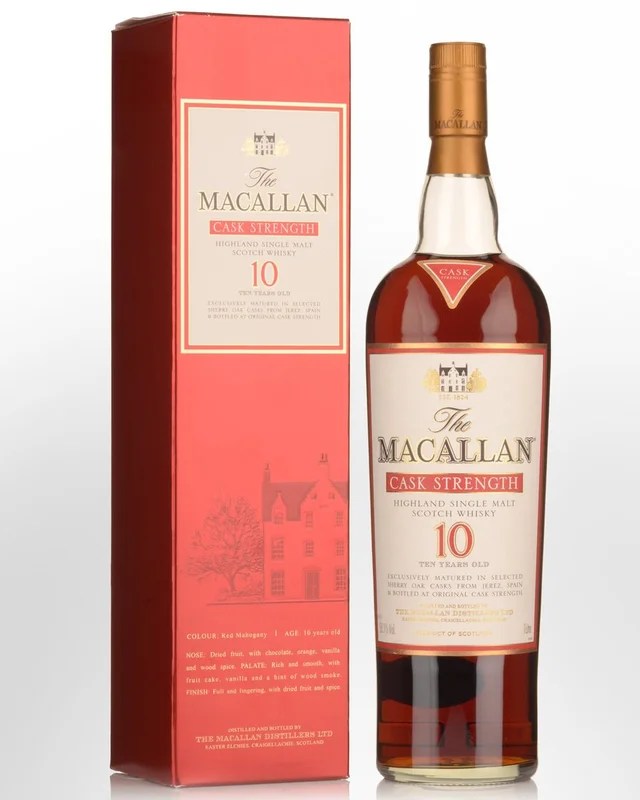 TheMacallan10YearOldCaskStrengthSingleMaltScotchWhisky(1000ml)