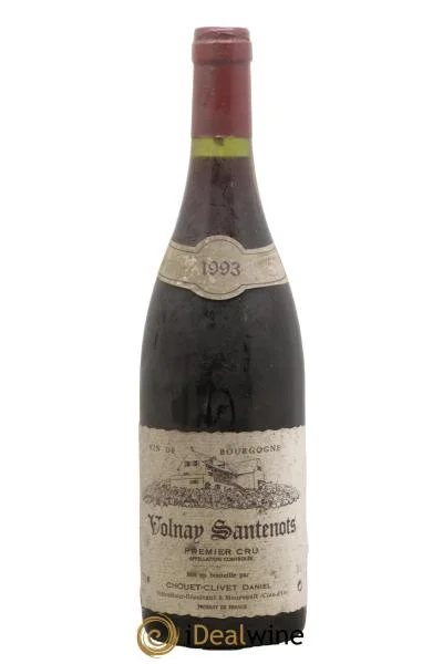 Volnay1erCruSantenots–Chouet-ClivetDaniel1993