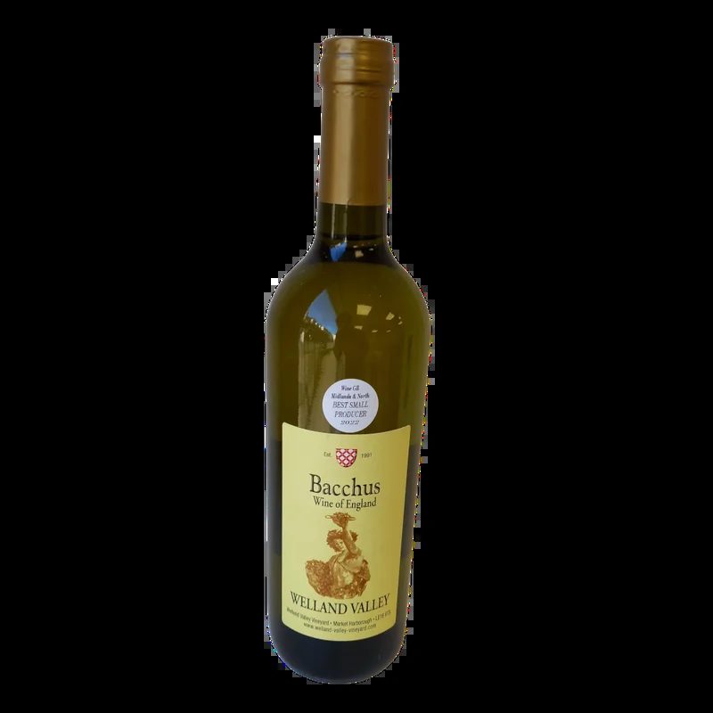 WellandValleyWines–BacchusEnglishDryWhiteWine–TheCork&Hop
