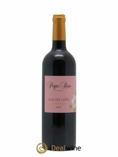 VindeFrance(anciennementCoteauxduLanguedoc)DomainePeyreRoseLesCistesMarlèneSoria2008