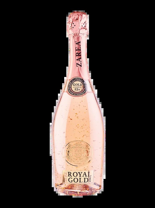 ZareaRoyalGold23KRoseSparklingWine