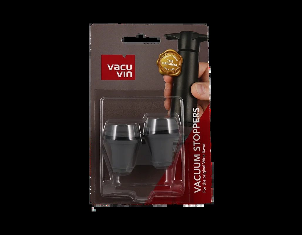Vacu-vinstoppers.