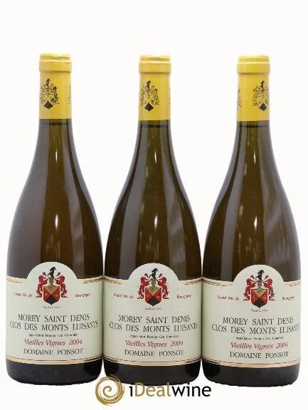 Morey-Saint-Denis1erCruClosdesMontsLuisantsVieillesVignesPonsot(Domaine)2004