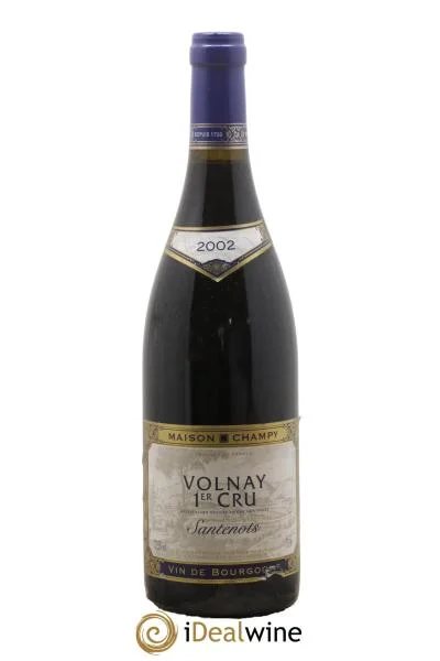 Volnay1erCruSantenotsMaisonChampy2002