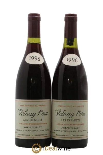 Volnay1erCruLesFremietsJosephVoillot(Domaine)1996