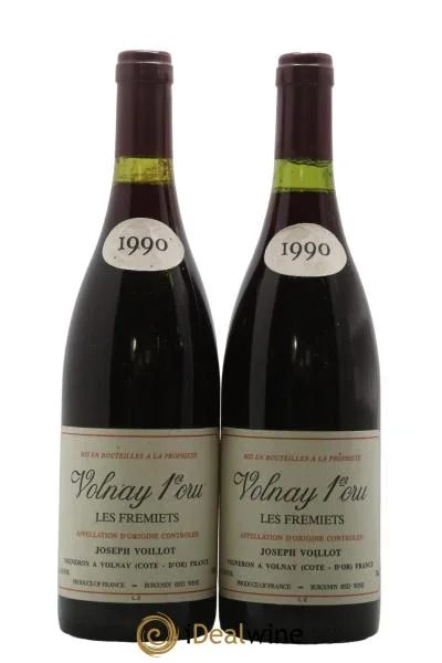Volnay1erCruLesFremietsJosephVoillot(Domaine)1990