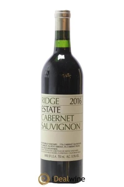 USAEstateCabernetSauvignonRidgeVineyards2016