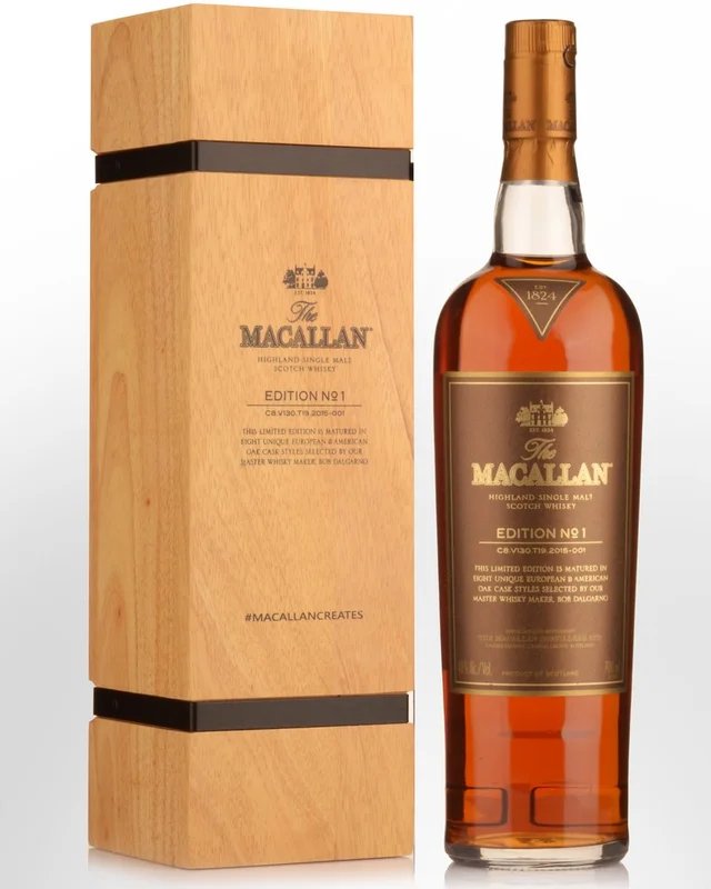 TheMacallanEditionNo.1SingleMaltScotchWhisky(700ml)–TaiwanMarketExclusive