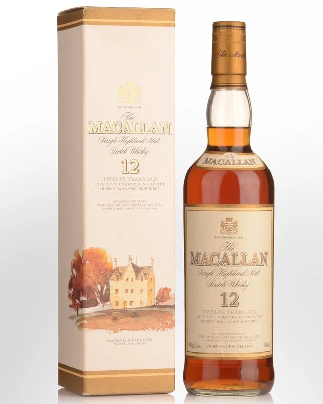 TheMacallan12YearOldSingleMaltScotchWhisky(700ml)–circa1990sbottling
