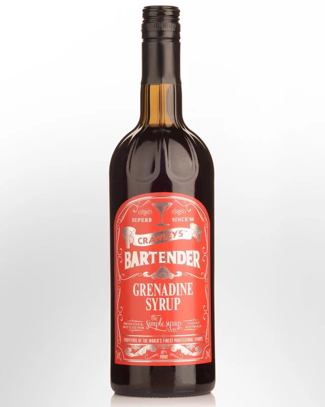 TheSimpleSyrupCo.Crawley’sBartenderGrenadineSyrup(750ml)