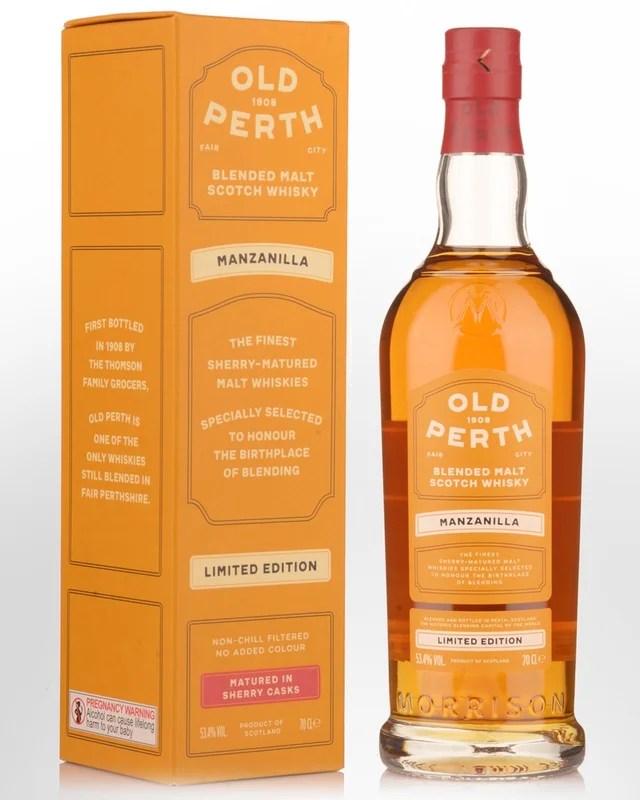 MorrisonDistillersOldPerthManzanillaLimitedEditionCaskStrengthBlendedMaltScotchWhisky(700ml)