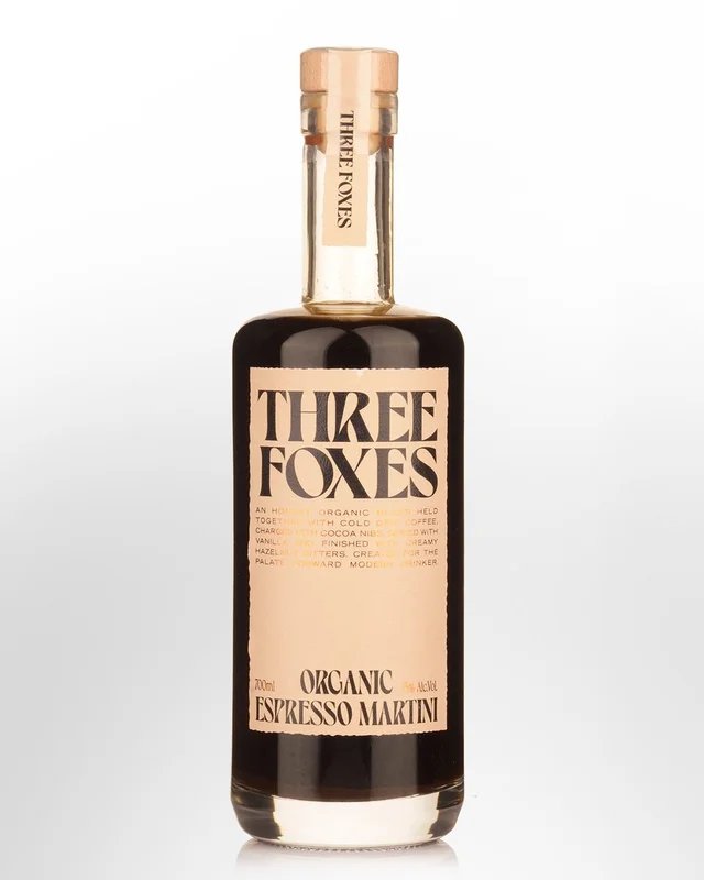 ThreeFoxesOrganicEspressoMartini(700ml)