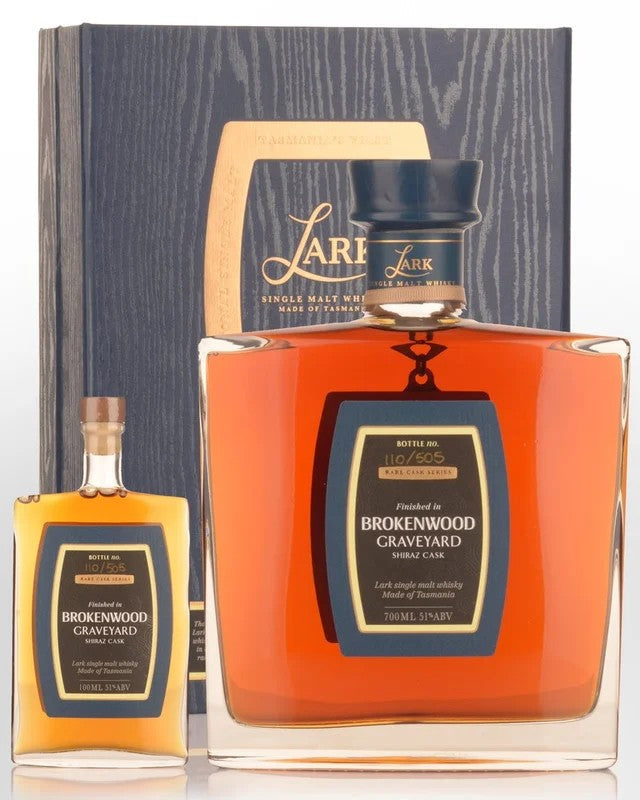 TheLarkDistilleryBrokenwoodShirazCaskSingleMaltAustralianWhisky(700ml+100ml)