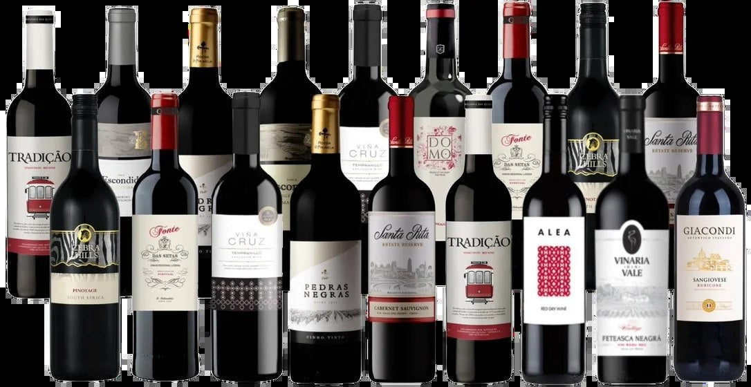 Groupon–RedWineSamplerPack(12,15,18Bottles)