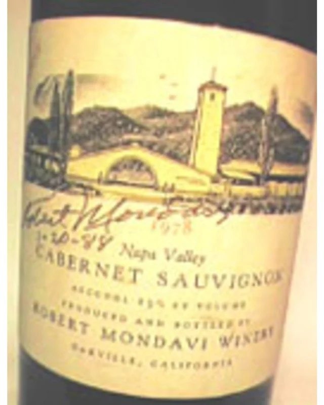 1978RobertMondaviWineryReserveCabernetSauvignon