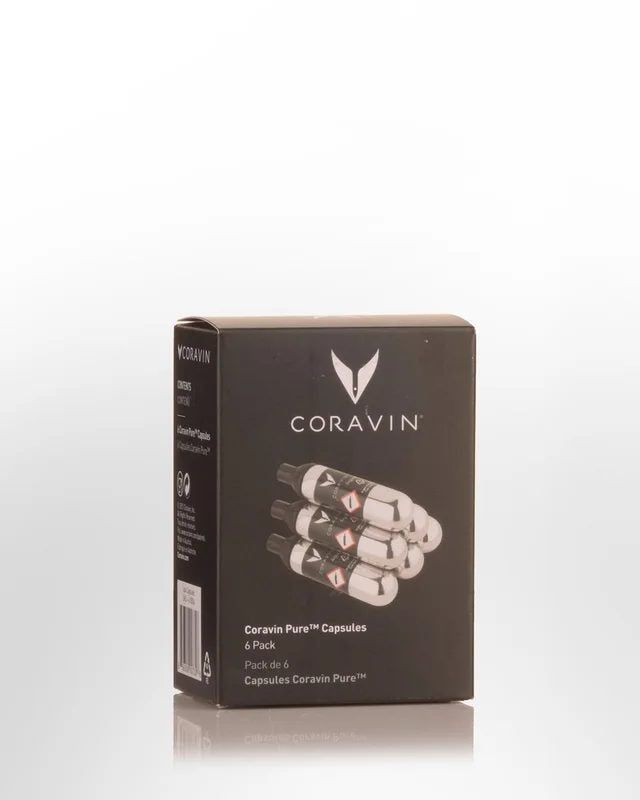 CoravinArgonGasSupplyCapsulesSixPack