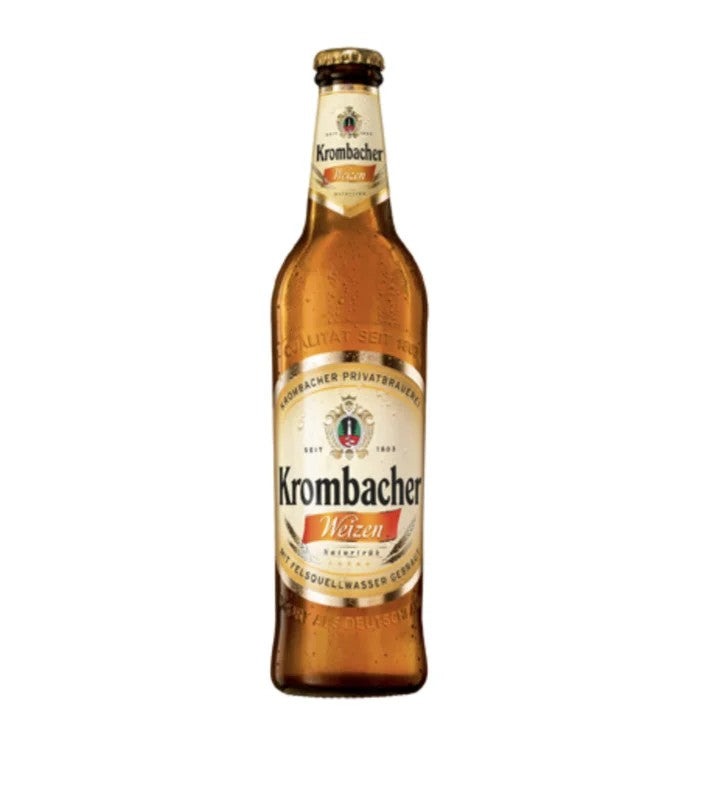 KrombacherWeizen500mlBottleWheatBeer