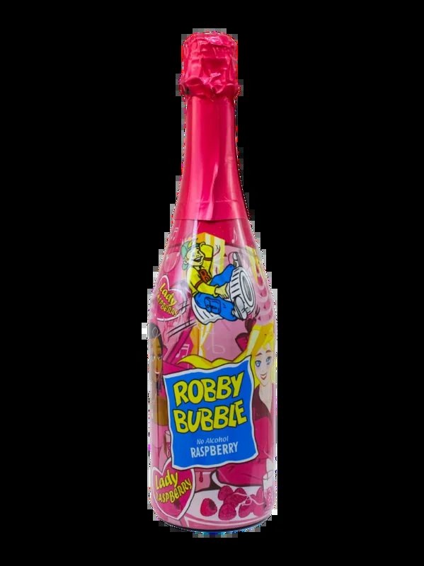 RobbyBubbleRaspberryAlcoholFreeKidsChampagne750ml
