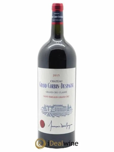 ChâteauGrandCorbinDespagneGrandCruClassé(CBOàpartirde12mgs)2015