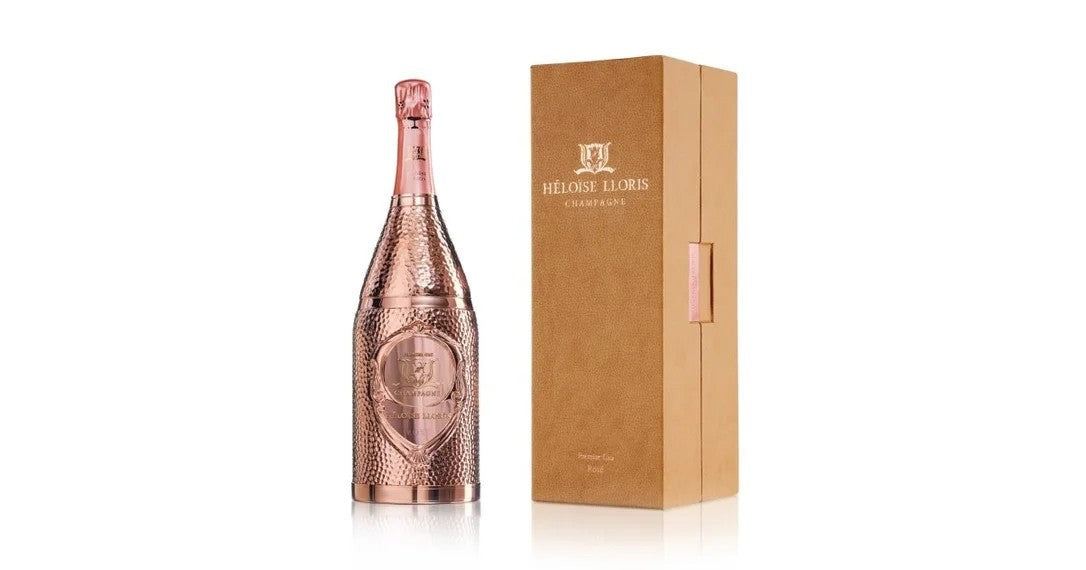 Héloïse-LlorisPremierCru18kGoldRoséChampagne150cl