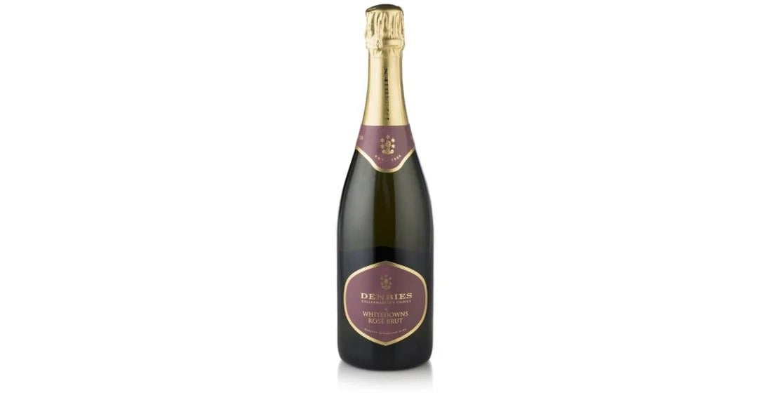 DenbiesWhitedownsEnglishSparklingRoseWineNV75cl