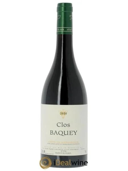 CôtesduMarmandaisClosBaqueyElianDaRos(Domaine)2020